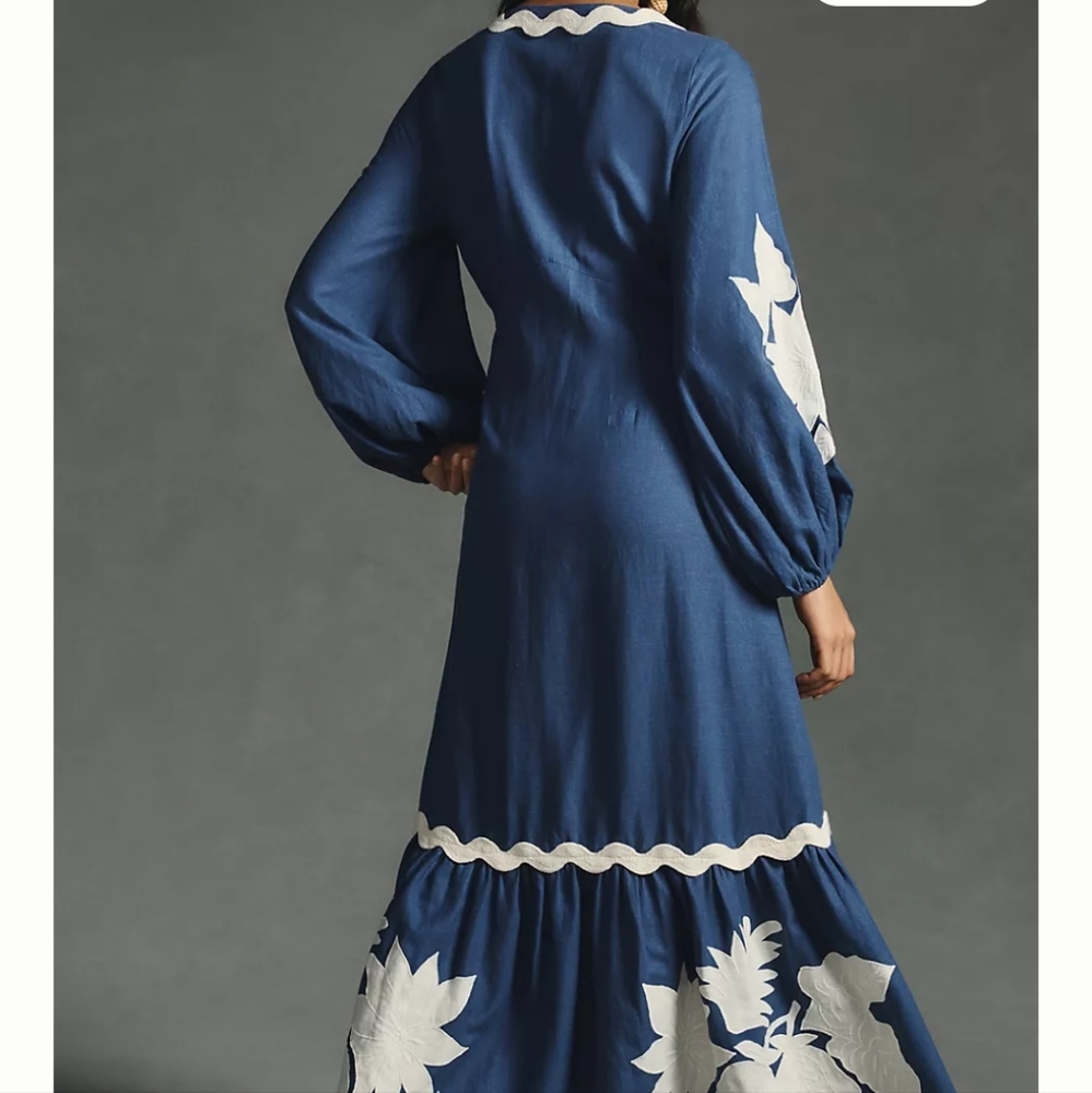Farm Rio Embroidered Dress - Picture 5 of 6